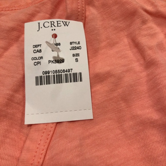 J. Crew Studio Tee in Coral - Picture 3 of 3
